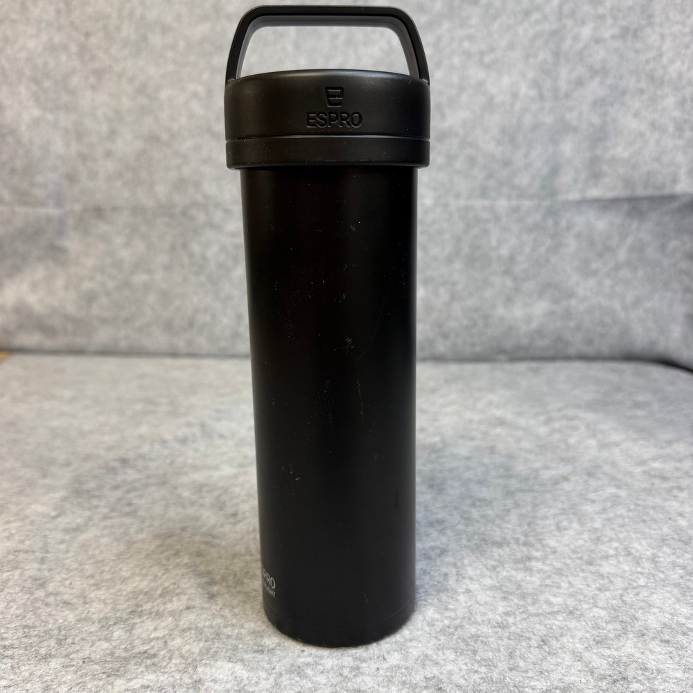 Espro Ultralight French Press Coffee Maker Travel Mug Matte Black 16oz